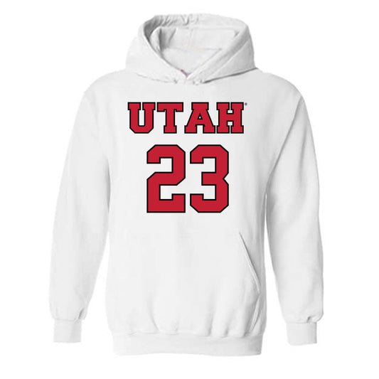 Utah - NCAA Women's Basketball : Maty Wilke - Hooded Sweatshirt Classic Shersey