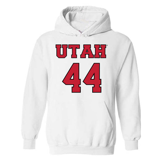 Utah - NCAA Women's Basketball : Sam Crispe - Hooded Sweatshirt Classic Shersey