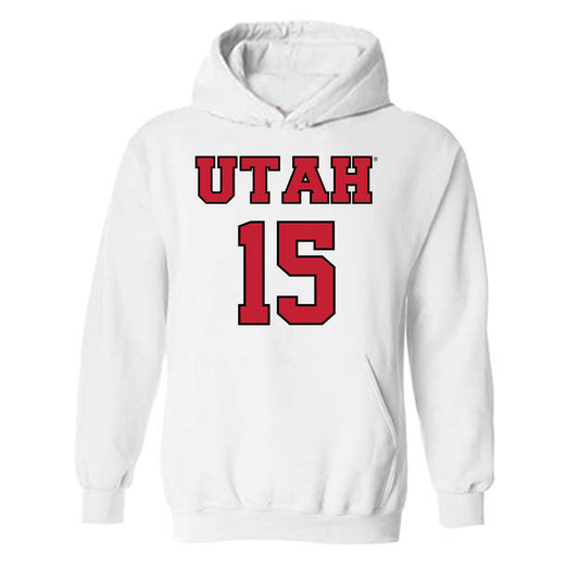 Utah - NCAA Women's Basketball : Alyssa Blanck - Hooded Sweatshirt Classic Shersey