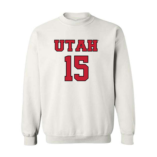 Utah - NCAA Women's Basketball : Alyssa Blanck - Crewneck Sweatshirt Classic Shersey