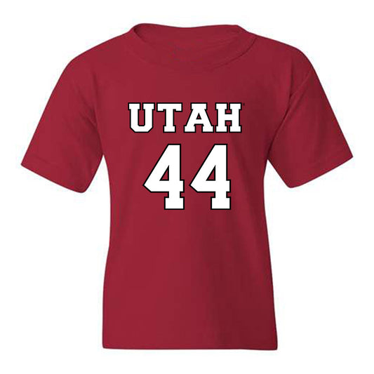 Utah - NCAA Women's Basketball : Sam Crispe - Youth T-Shirt Classic Shersey