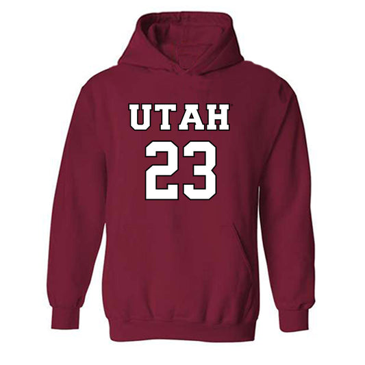 Utah - NCAA Women's Basketball : Maty Wilke - Hooded Sweatshirt Classic Shersey