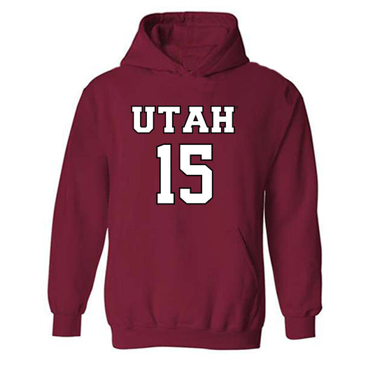 Utah - NCAA Women's Basketball : Alyssa Blanck - Hooded Sweatshirt Classic Shersey