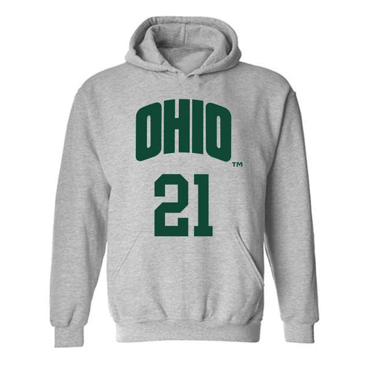 Ohio - NCAA Women's Basketball : bailey tabeling - Hooded Sweatshirt Classic Shersey