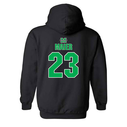 Marshall - NCAA Women's Basketball : Meredith Maier - Hooded Sweatshirt Sports Shersey