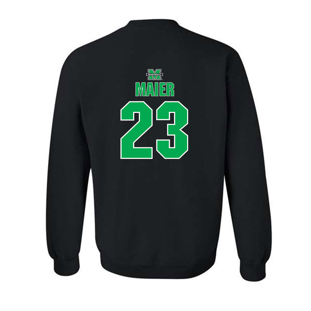 Marshall - NCAA Women's Basketball : Meredith Maier - Crewneck Sweatshirt Sports Shersey
