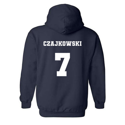 Xavier - NCAA Women's Volleyball : Elouise Czajkowski - Hooded Sweatshirt Classic Shersey