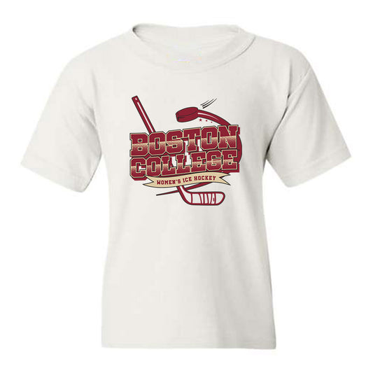 Boston College - NCAA Women's Ice Hockey : Cailin Flynn - Youth T-Shirt Sports Shersey