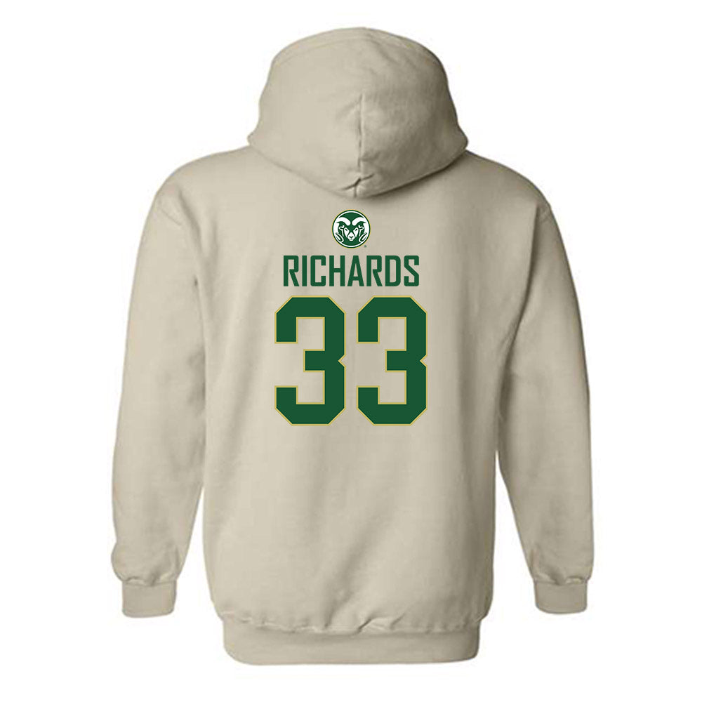 Colorado State - NCAA Women's Volleyball : Kekua Richards - Hooded Sweatshirt