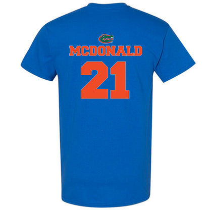 Florida - NCAA Baseball : Caden McDonald - T-Shirt Sports Shersey