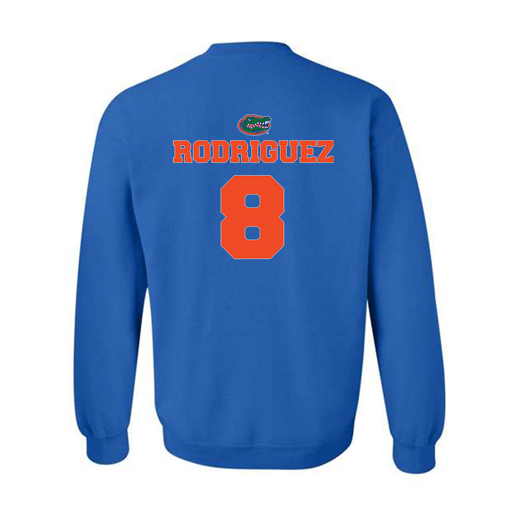 Florida - NCAA Baseball : Christian Rodriguez - Crewneck Sweatshirt Sports Shersey