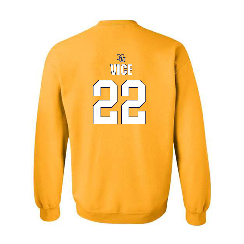 Marquette - NCAA Women's Basketball : Halle Vice - Crewneck Sweatshirt Classic Shersey