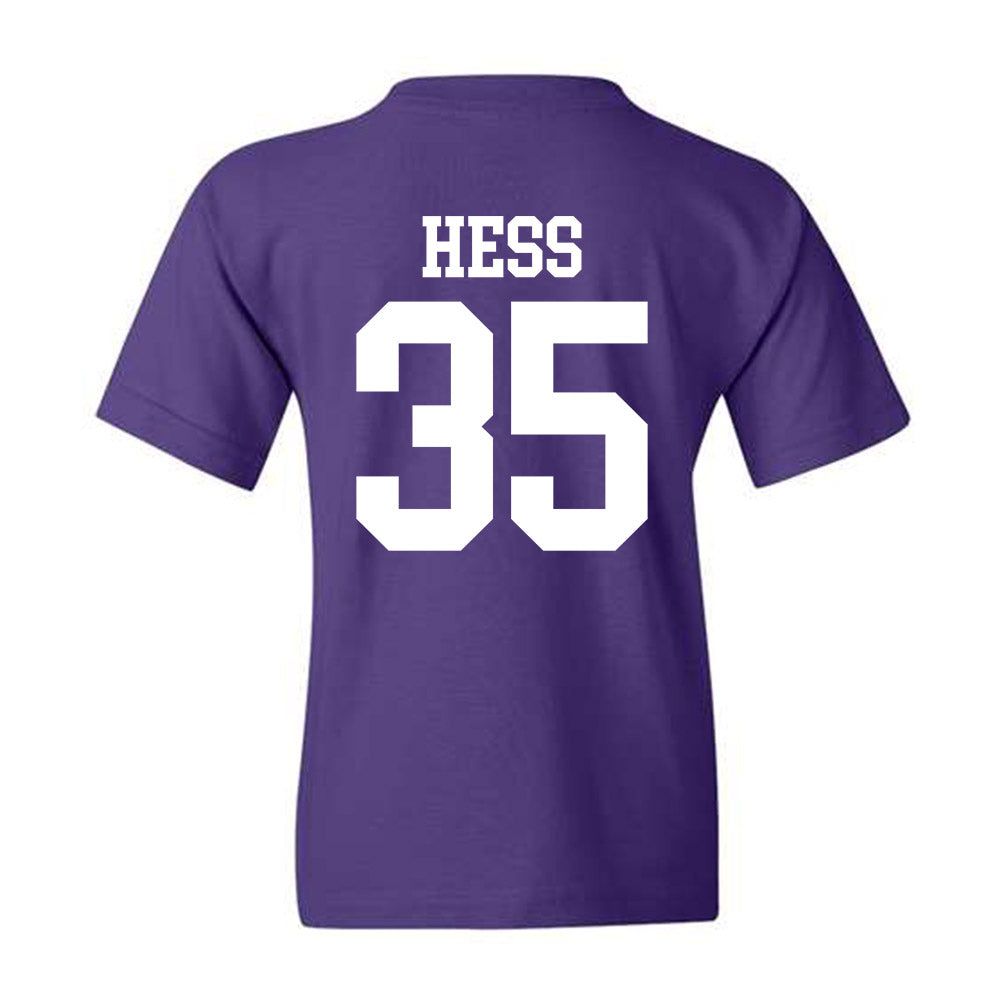 Kansas State - NCAA Women's Basketball : Alexis Hess - Youth T-Shirt Classic Shersey