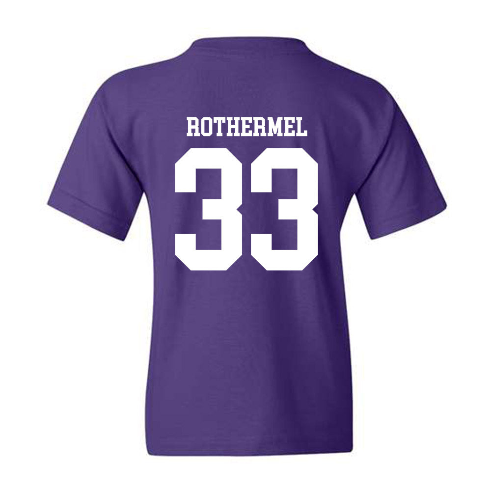 Kansas State - NCAA Baseball : Collin Rothermel - Youth T-Shirt Classic Shersey