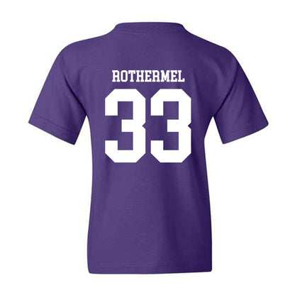 Kansas State - NCAA Baseball : Collin Rothermel - Youth T-Shirt Classic Shersey