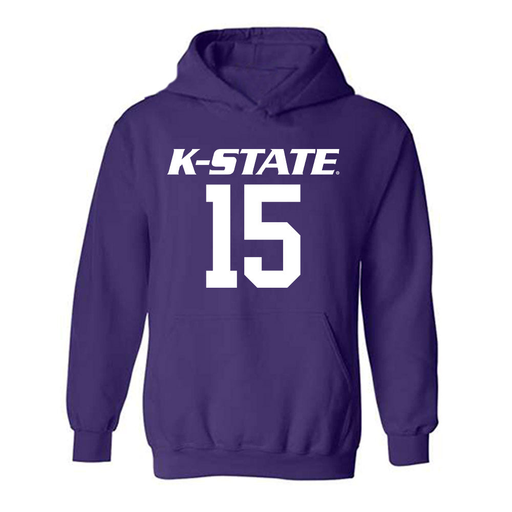 Kansas State - NCAA Baseball : Kyan Lodice - Hooded Sweatshirt Classic Shersey