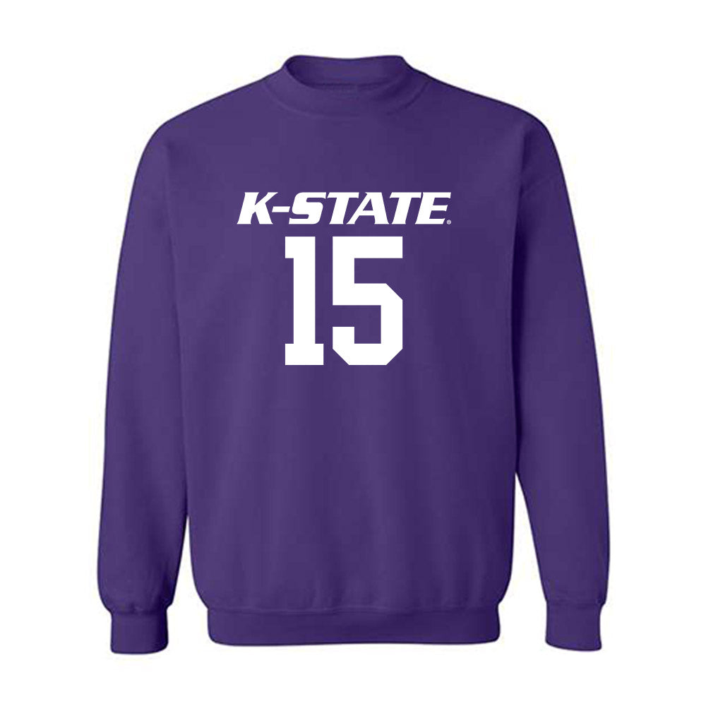 Kansas State - NCAA Baseball : Kyan Lodice - Crewneck Sweatshirt Classic Shersey