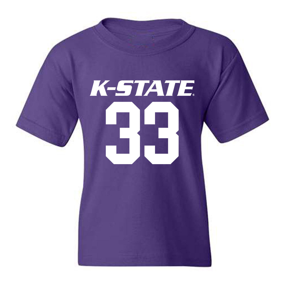 Kansas State - NCAA Baseball : Collin Rothermel - Youth T-Shirt Classic Shersey