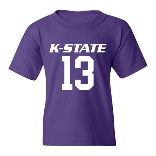 Kansas State - NCAA Baseball : Cole Wisenbaker - Youth T-Shirt Classic Shersey