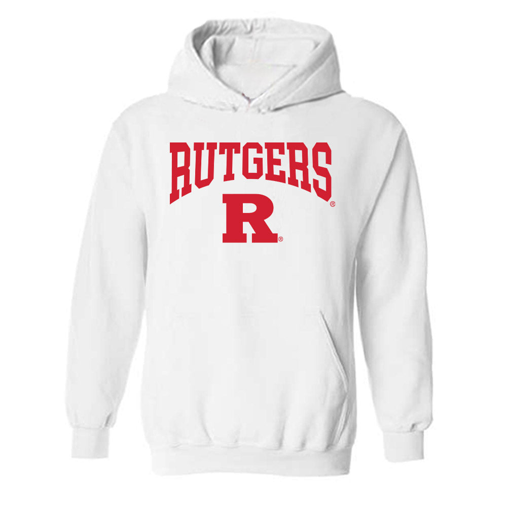 Rutgers - NCAA Baseball : Joe Mazza - Hooded Sweatshirt Classic Shersey