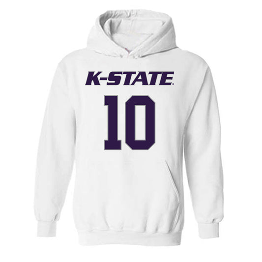 Kansas State - NCAA Women's Basketball : Mikayla Parks - Hooded Sweatshirt Classic Shersey