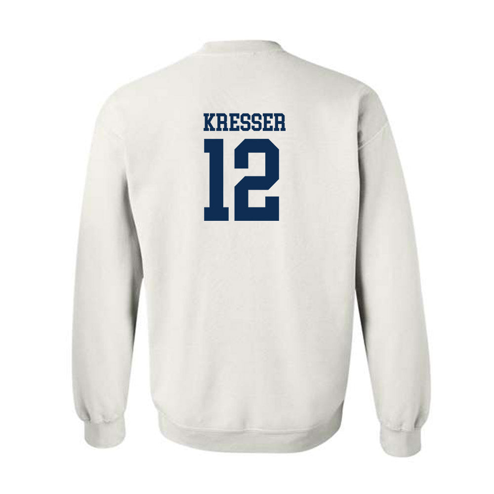 West Virginia - NCAA Baseball : Brodie Kresser - Crewneck Sweatshirt Classic Shersey
