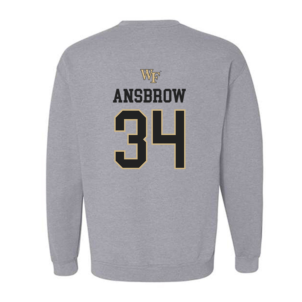 Wake Forest - NCAA Women's Soccer : Laurel Ansbrow Generic Shersey Sweatshirt