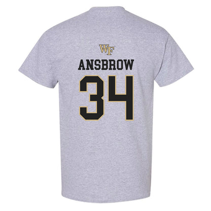 Wake Forest - NCAA Women's Soccer : Laurel Ansbrow Generic Shersey Short Sleeve T-Shirt