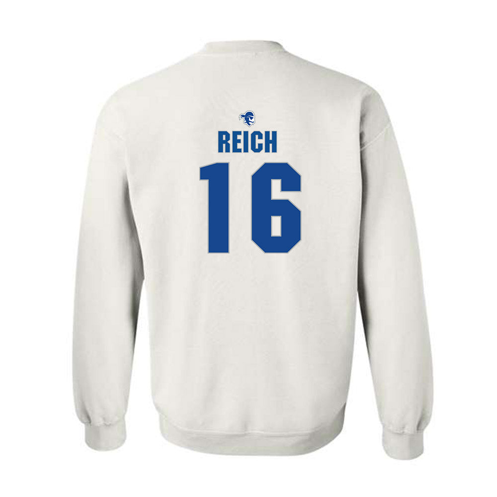 Seton Hall - NCAA Baseball : Ryan Reich - Crewneck Sweatshirt Classic Shersey