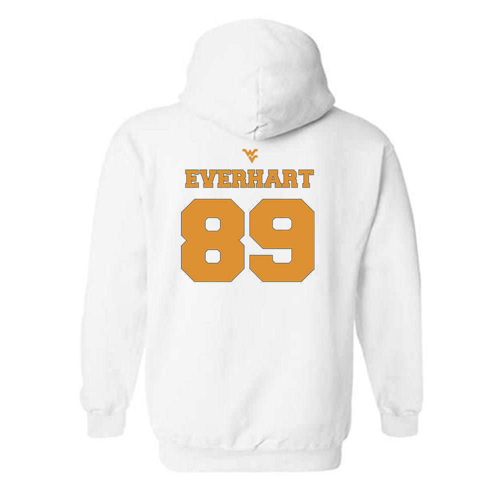 West Virginia - NCAA Football : Carson Everhart - Sports Shersey Hooded Sweatshirt