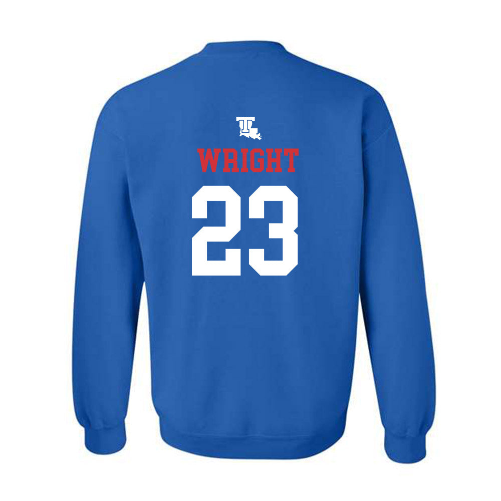 LA Tech - NCAA Softball : Bailey Wright - Crewneck Sweatshirt Classic Shersey