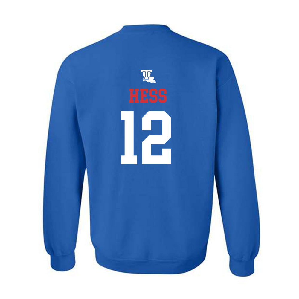 LA Tech - NCAA Softball : Gracee Hess - Crewneck Sweatshirt Classic Shersey