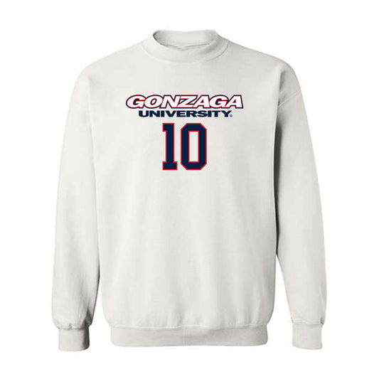 Gonzaga - NCAA Men's Basketball : Joaquim ArauzMoore - Crewneck Sweatshirt Classic Shersey