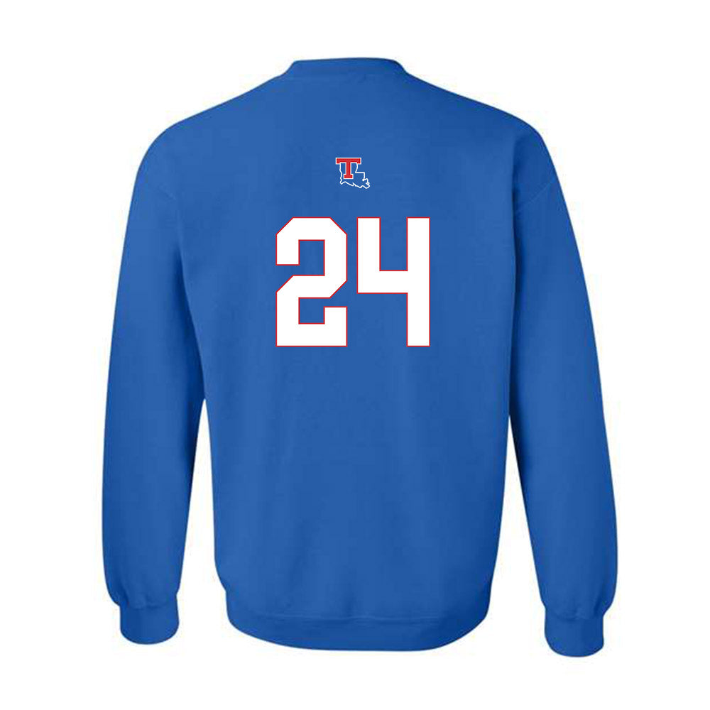 LA Tech - NCAA Softball : Amanda Gonzalez - Crewneck Sweatshirt Classic Shersey