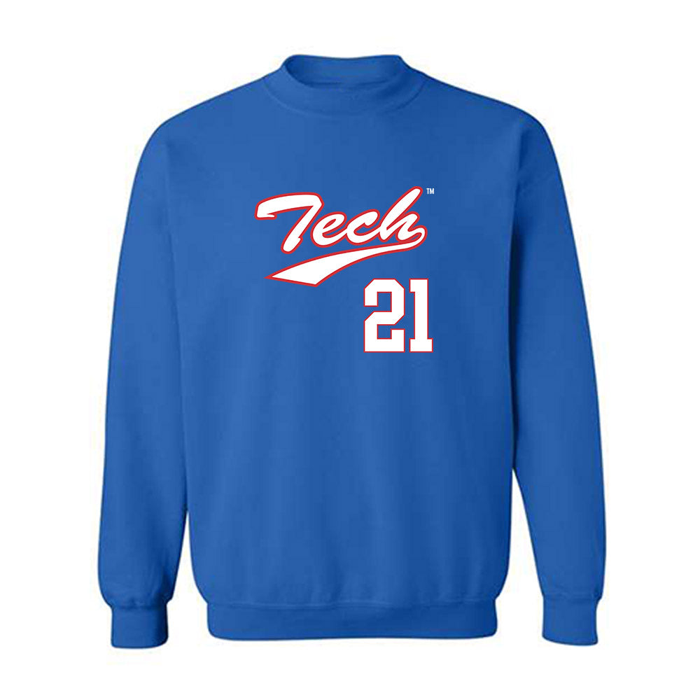 LA Tech - NCAA Softball : Jina Baffuto - Crewneck Sweatshirt Classic Shersey