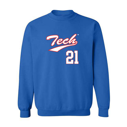 LA Tech - NCAA Softball : Jina Baffuto - Crewneck Sweatshirt Classic Shersey