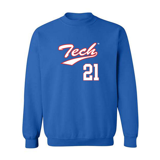 LA Tech - NCAA Softball : Jina Baffuto - Crewneck Sweatshirt Classic Shersey