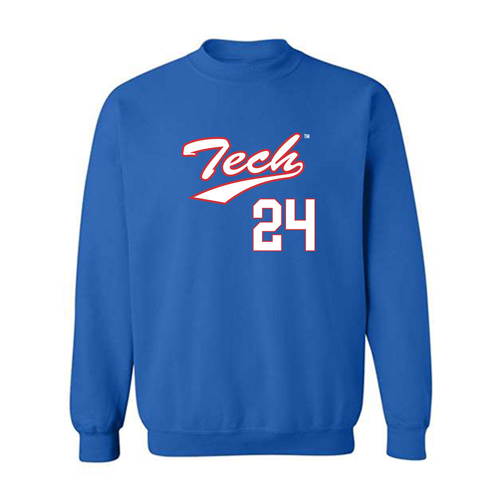 LA Tech - NCAA Softball : Amanda Gonzalez - Crewneck Sweatshirt Classic Shersey