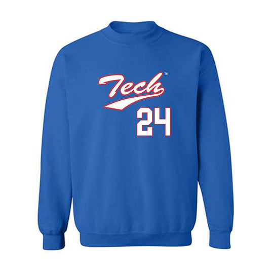 LA Tech - NCAA Softball : Amanda Gonzalez - Crewneck Sweatshirt Classic Shersey