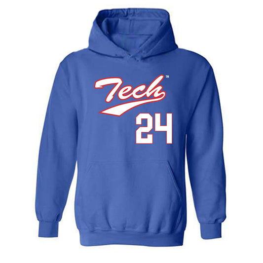LA Tech - NCAA Softball : Amanda Gonzalez - Hooded Sweatshirt Classic Shersey