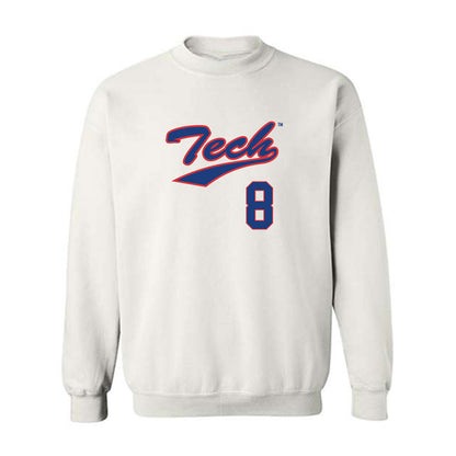 LA Tech - NCAA Softball : Jordyn Manning - Crewneck Sweatshirt Classic Shersey