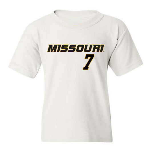 Missouri - NCAA Softball : Stefania Abruscato - Youth T-Shirt Classic Shersey