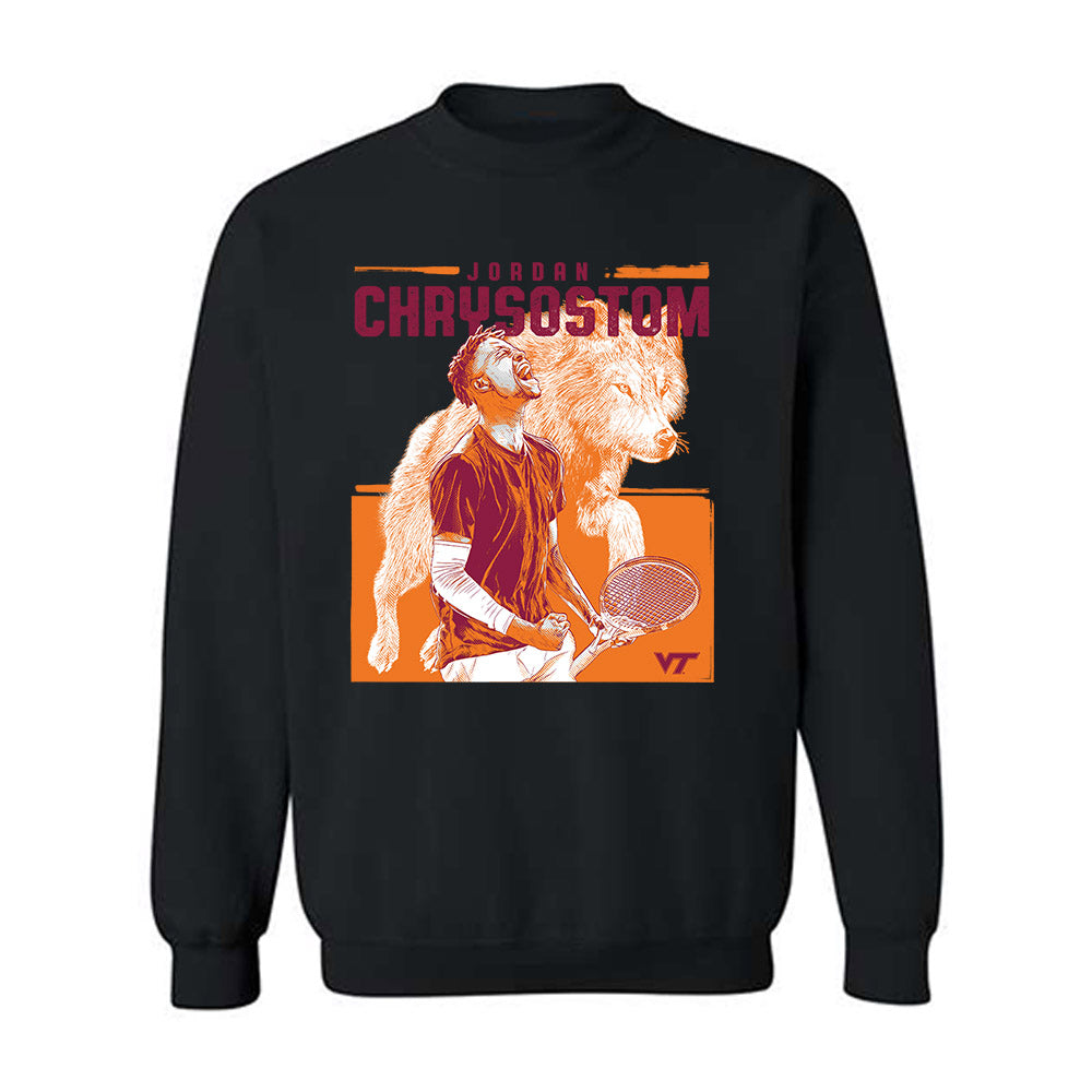 Virginia Tech - NCAA Men's Tennis : Jordan Chrysostom Sweatshirt