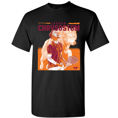 Virginia Tech - NCAA Men's Tennis : Jordan Chrysostom T-Shirt