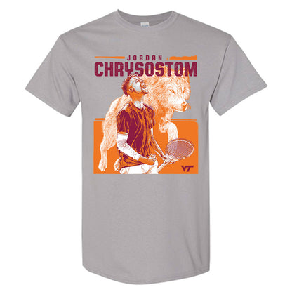 Virginia Tech - NCAA Men's Tennis : Jordan Chrysostom T-Shirt