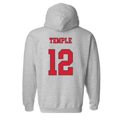 Rutgers - NCAA Men's Soccer : Jackson Temple Hooded Sweatshirt