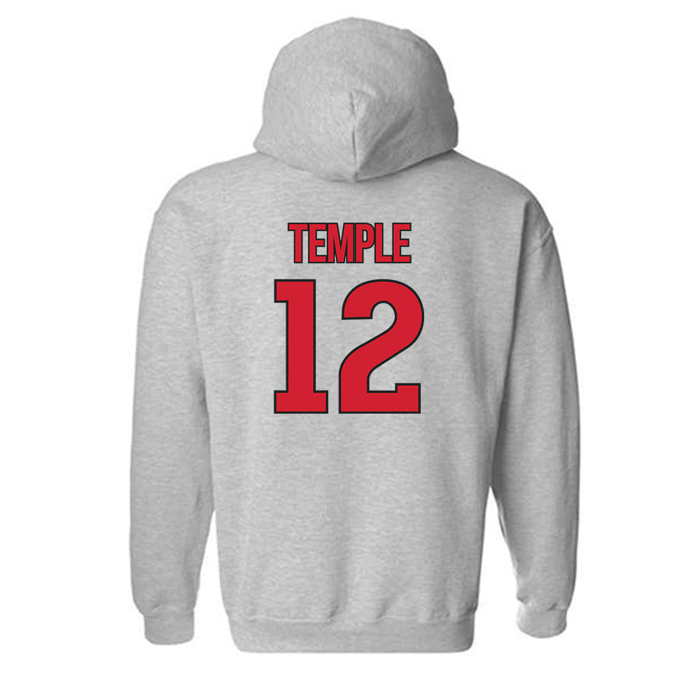 Rutgers - NCAA Men's Soccer : Jackson Temple Hooded Sweatshirt