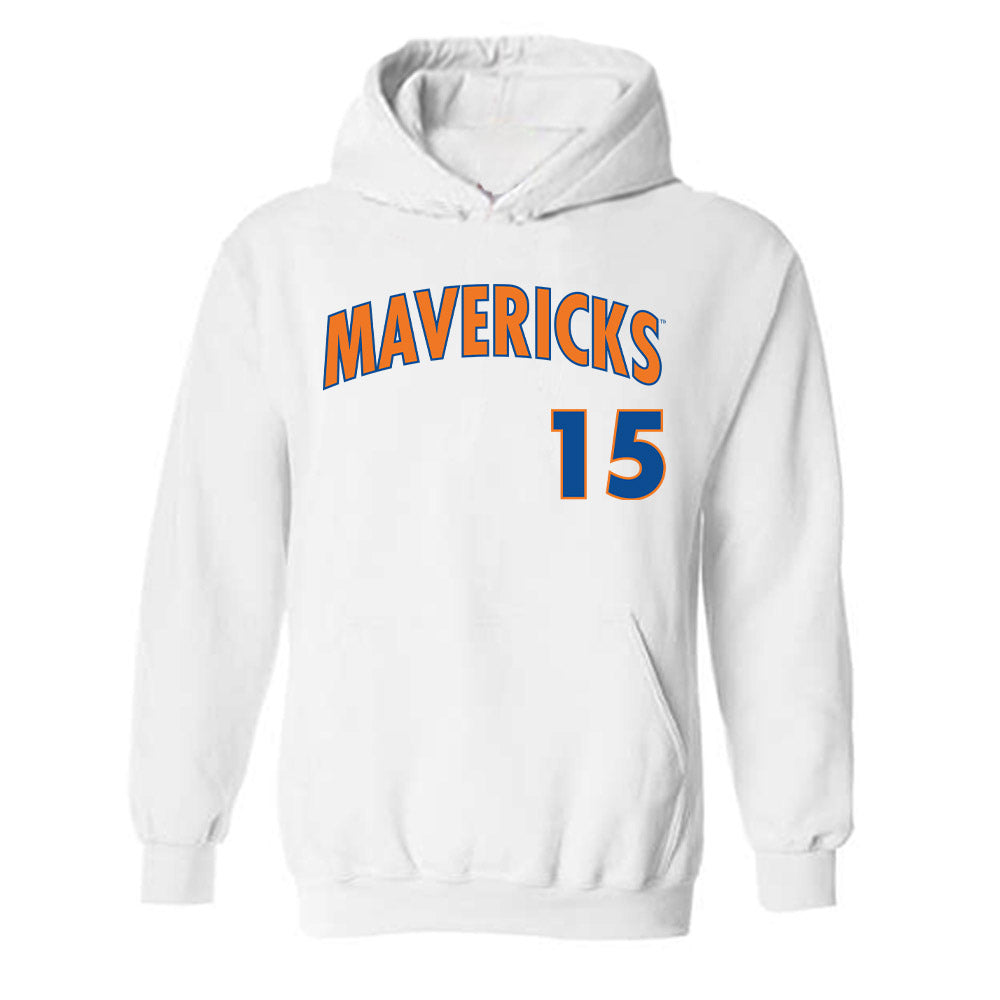 Texas Arlington - NCAA Baseball : Garrison Berkley - Hooded Sweatshirt Classic Shersey