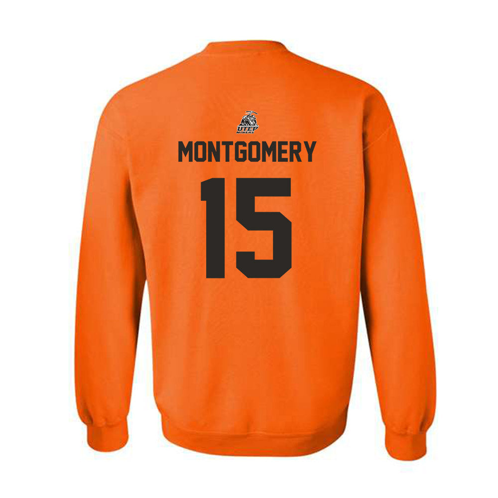 UTEP - NCAA Softball : Taylor Montgomery - Crewneck Sweatshirt Sports Shersey