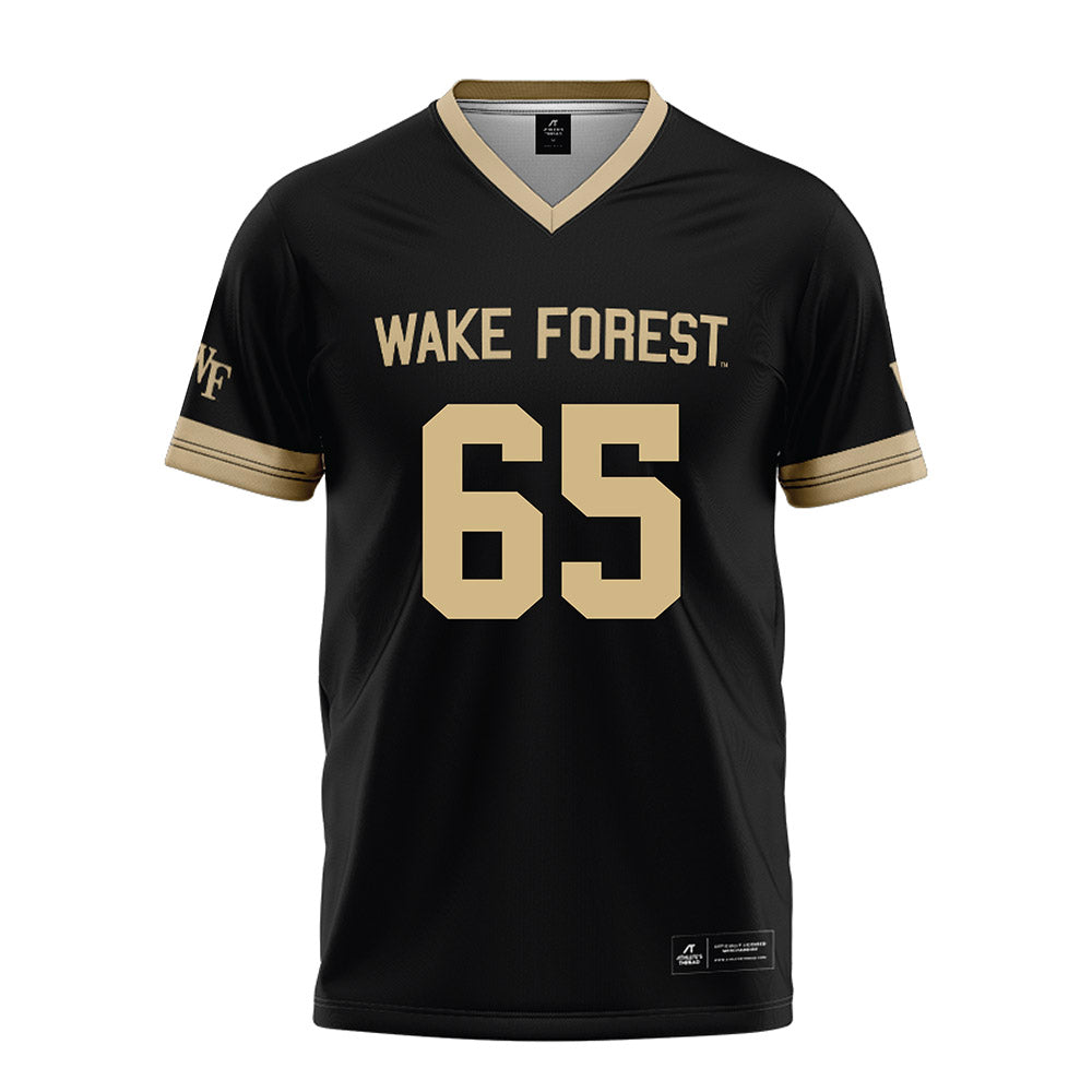 Wake Forest - NCAA Football : Hank Lucas Black Jersey